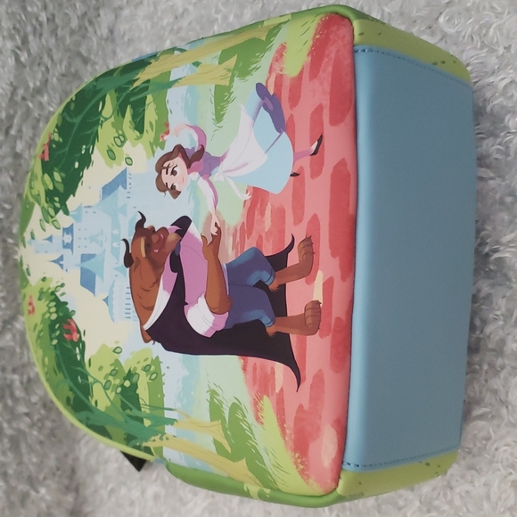 NWT Loungefly Beauty and the Beast mini backpack